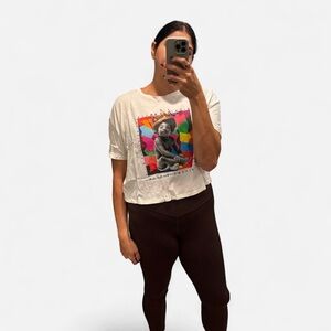 Cropped Biggie Smalls Tee